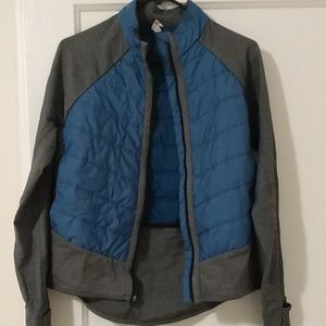 Lucy blue and grey jacket